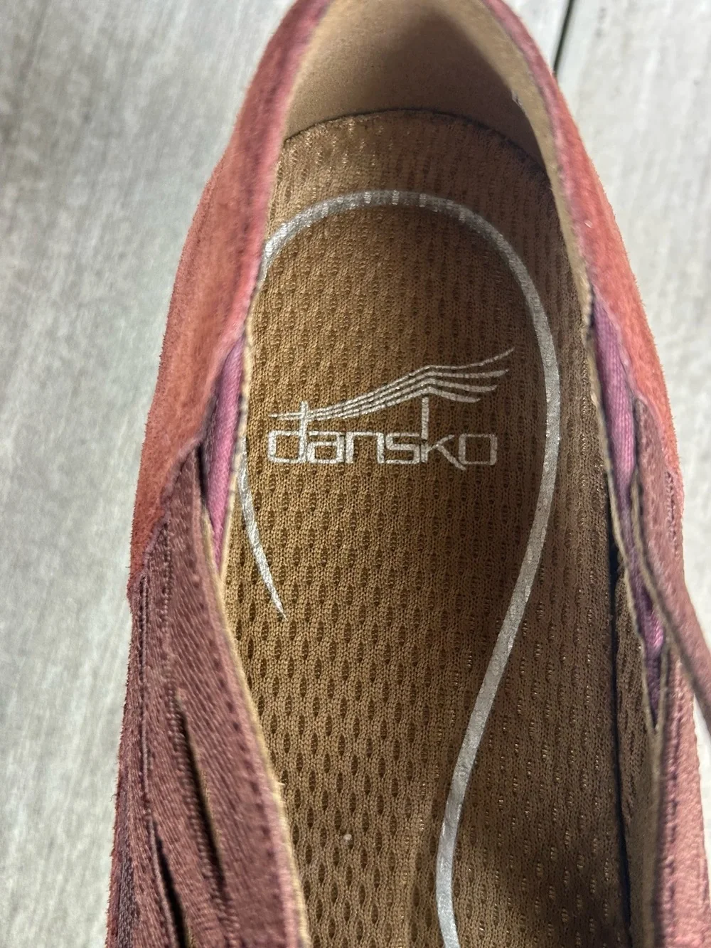 Dansko Hilde Mary Jane Slip On Shoe Comfort Sneaker Mule Women’s Size 8 EUR 38